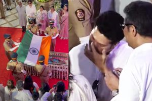 পূর্ণ রাষ্ট্রীয় মর্যাদায় শ্রদ্ধার্ঘ্য আশা ভোঁসলেকে, চোখে জল শচীনের, শেষকৃত্যে হাজির কারা?