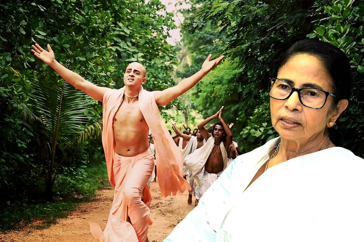 ‘দেখুন কী রোগা হয়ে গিয়েছে’, ‘শ্রীচৈতন্য’ দিব্যজ্যোতিকে পাশে নিয়ে অভিনেতাদের ‘কষ্টে’র কথা বললেন মমতা