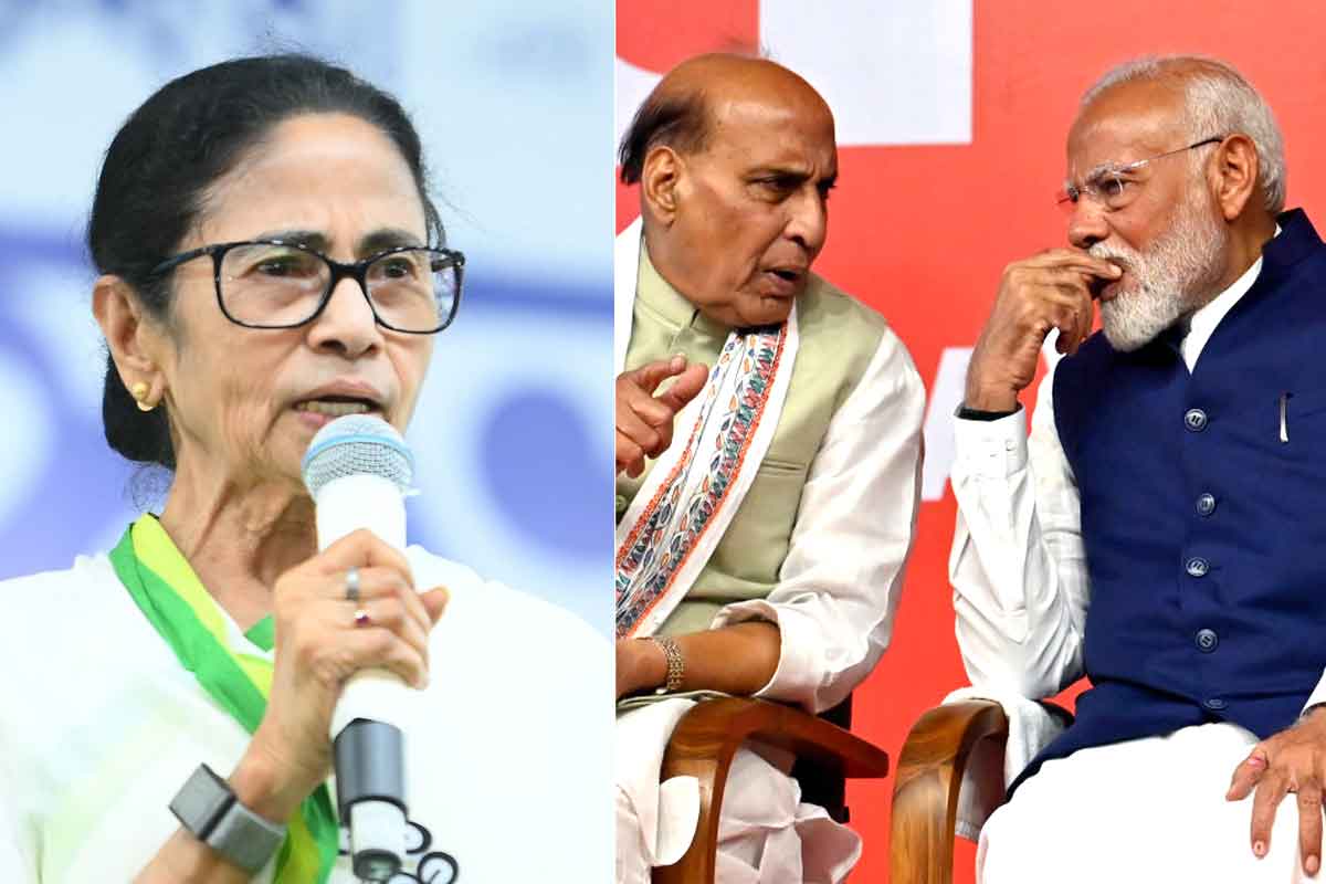 কলকাতায় হামলার হুঁশিয়ারি পাকিস্তানের, ‘মোদি-রাজনাথ চুপ কেন?’ প্রচারে আক্রমণ মমতার