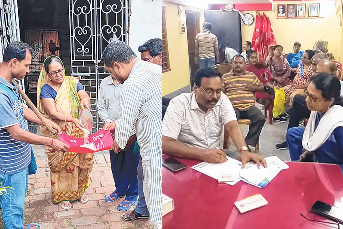 আলোচনায় দুই বাম! ফুটপাথেই রোগী দেখছেন ‘গরিবের ডাক্তার’ নিলয়, প্রচারে চাল-ডাল চাইছেন সৈকত