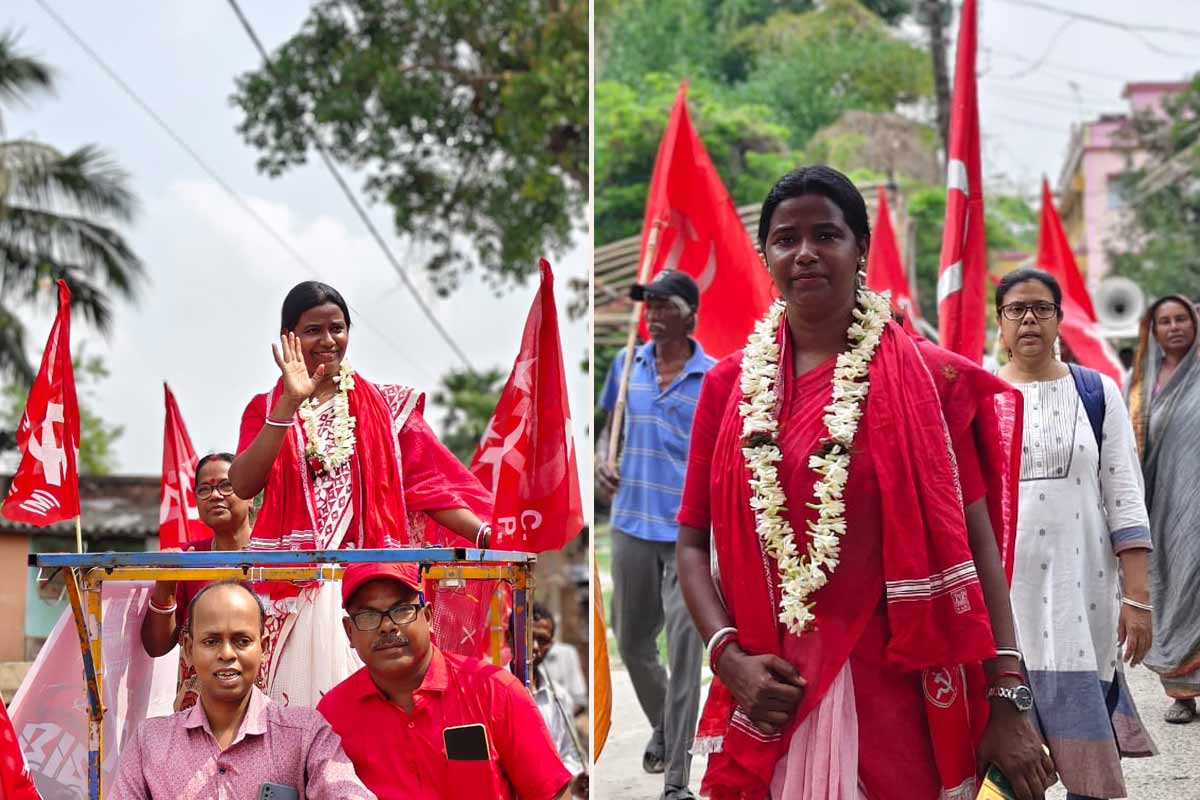 রূপটান শিল্পীর শ্রেণি সংগ্রাম! বিউটি পার্লার সামলে সিপিএমের হয়ে ভোটযুদ্ধ, চমক মামনির