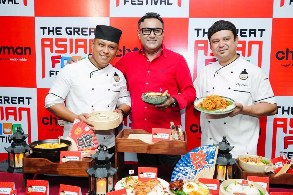 স্বাদে গন্ধে এশীয় সফর, চাউম্যানে শুরু বর্ণিল খাদ্য উৎসব