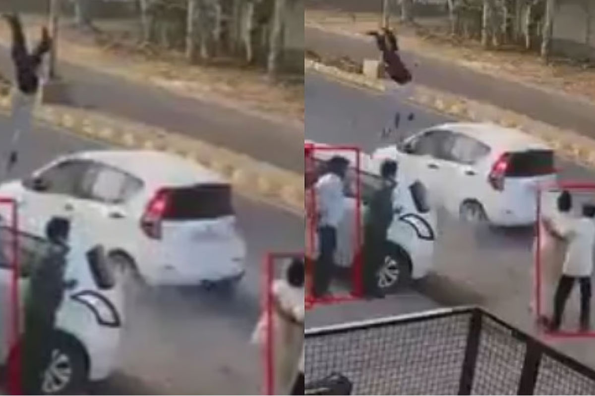 গাড়ির ধাক্কায় শূন্যে ২৫ মিটার উড়লেন বিয়ের ফোটোগ্রাফার! মর্মান্তিক মৃত্যুর ভিডিও ভাইরাল