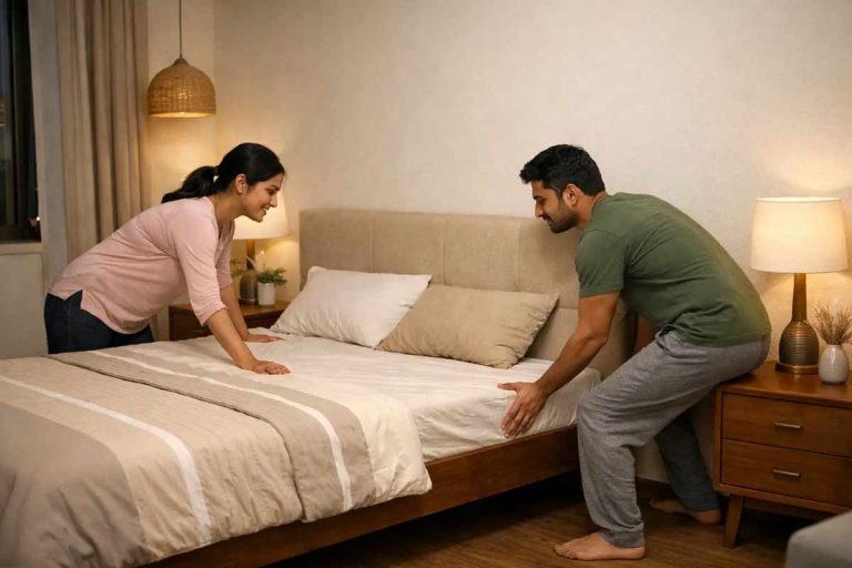 বাস্তু মেনে সাজান শোয়ার ঘর, সামান্য ভুলেই তছনছ হতে পারে স্বামী-স্ত্রীর সম্পর্ক