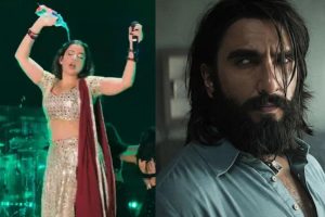 ভরা মঞ্চে চটুল ভঙ্গিতে গায়ে জল ঢেলে বিতর্কে ‘ধুরন্ধর’ গায়িকা! ভাইরাল ‘গুলাবি ক্যুইনে’র কীর্তি
