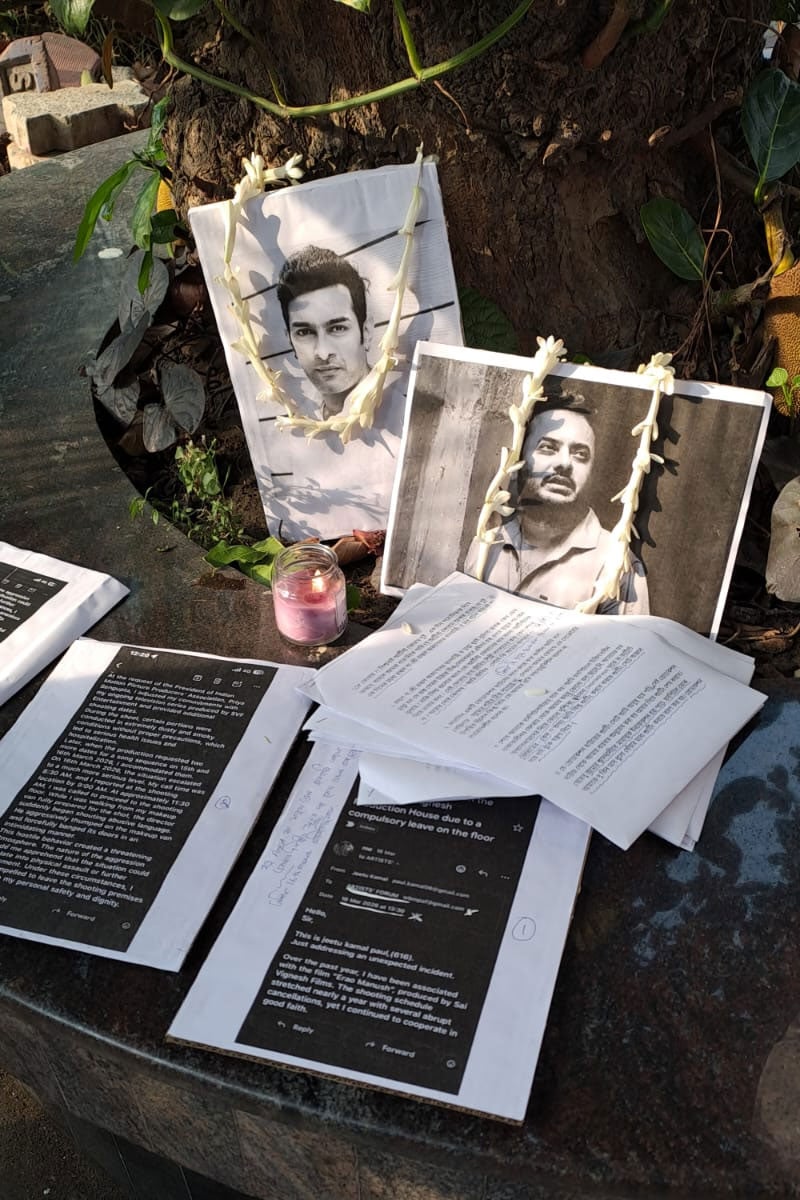 Actor Jeetu Kamal supports Tollywood technicians after Rahul Arunoday’s death protest