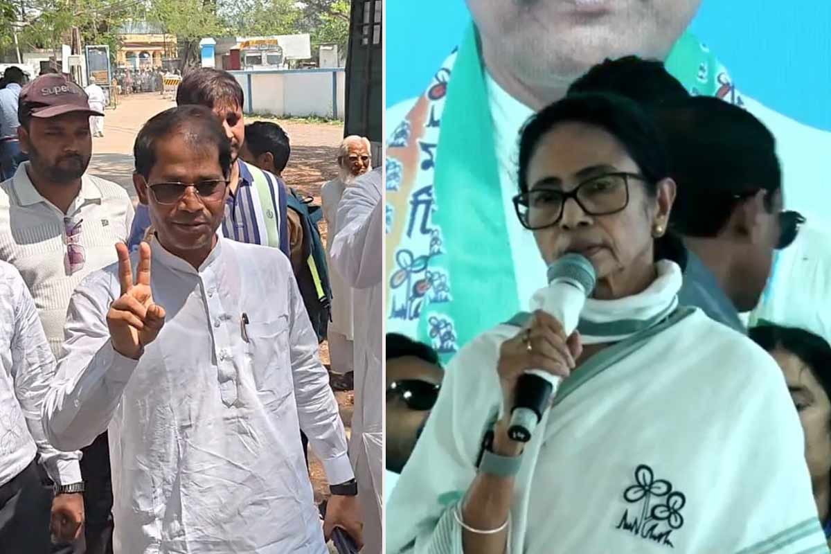 ভরা সভায় সাসপেনশনের হুঁশিয়ারি মমতার, ২৪ ঘণ্টার মধ্যেই মনোনয়ন তুললেন ‘বিক্ষুব্ধ’ মনিরুল