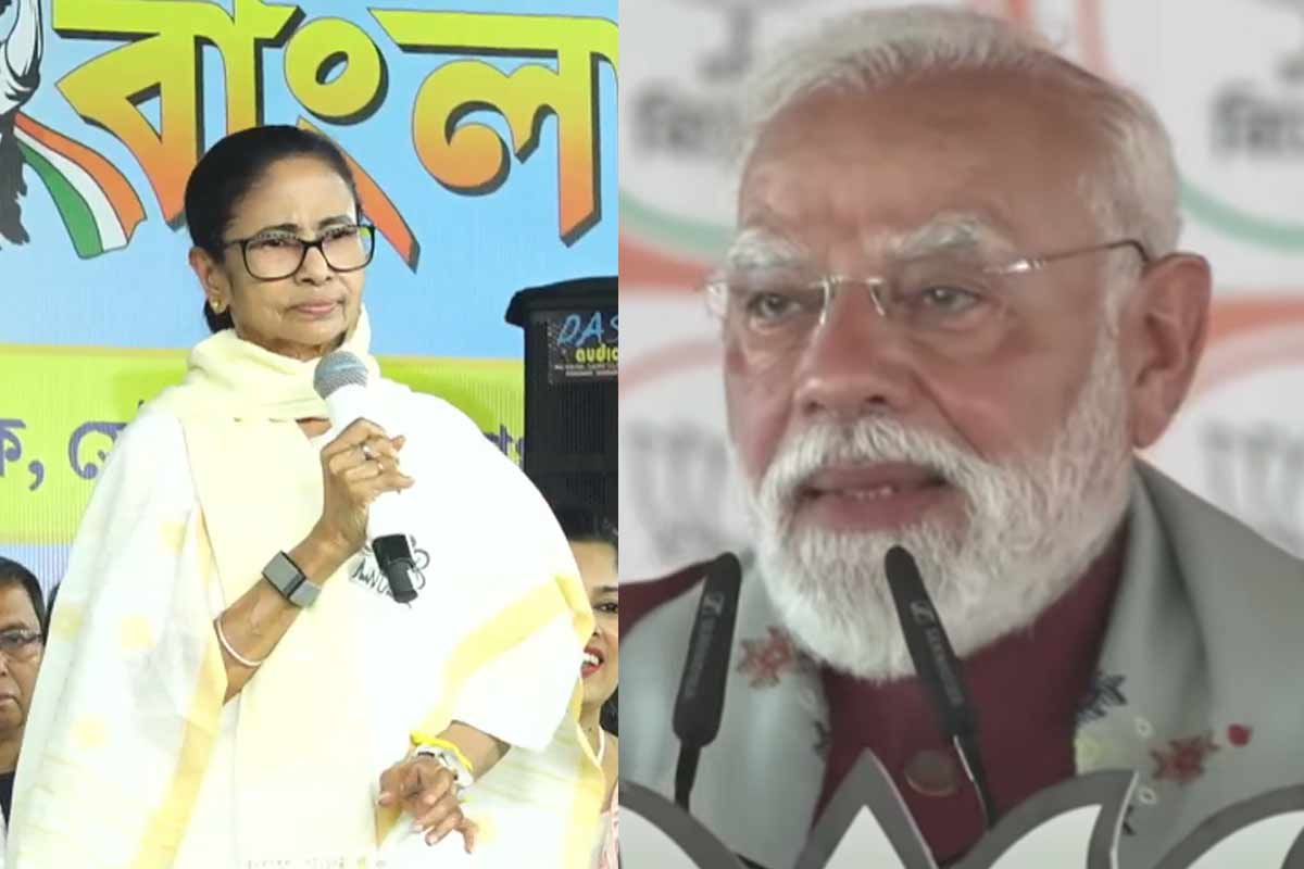 ‘ভোটের দিন এসেছিল হাওয়া গরম করতে’, মোদির জনসভা নিয়ে তীব্র কটাক্ষ মমতার