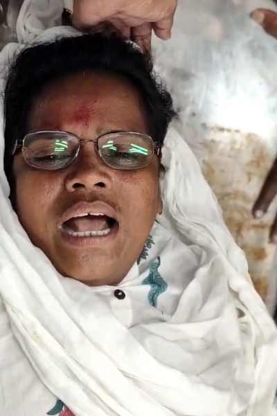 West Bengal Assembly Election: Mitali Bag has been attacked at Goghat