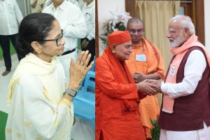 ‘এসআইআরে ভীত, তাই এত ভোট’, জৈন মন্দির থেকে দাবি মমতার, বেলুড় মঠে ঠাকুরকে প্রণাম মোদির