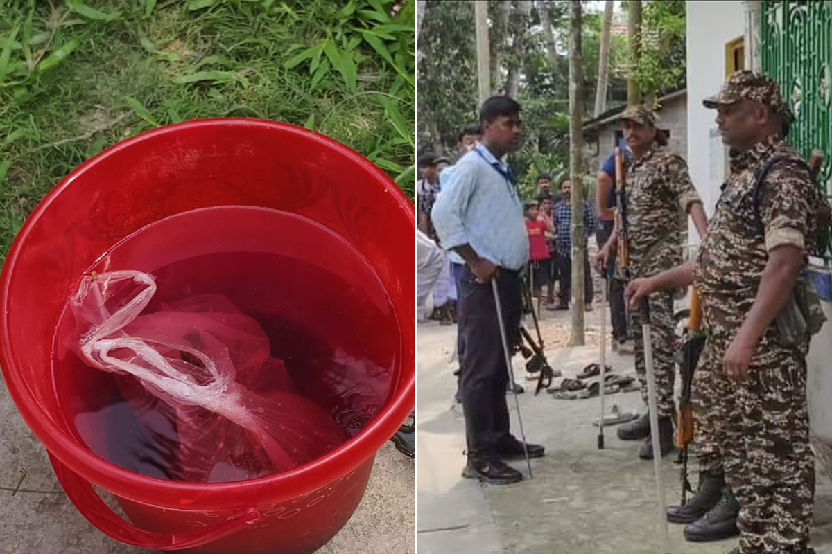 নন্দীগ্রামে তৃণমূল নেতার বাড়িতে বোমা রাখার অভিযোগ, বিস্ফোরণে আহত কন্যা