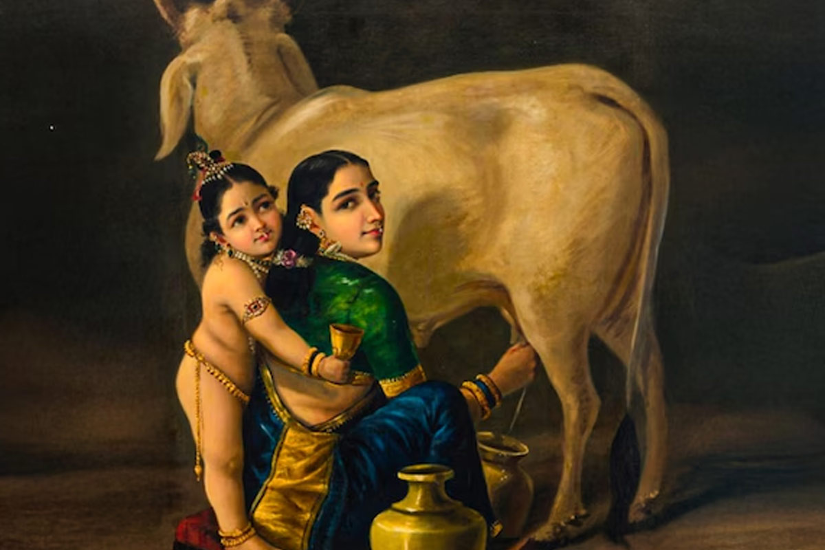 Raja Ravi Varma's 'Yashoda and Krishna' sets record