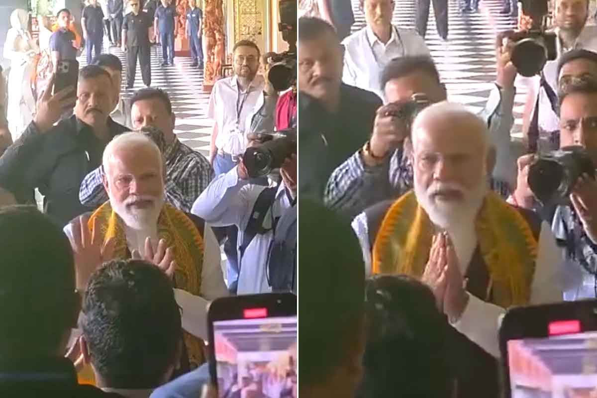 শিলিগুড়িতে নবদম্পতিকে সারপ্রাইজ মোদির, আশীর্বাদ করে চাইলেন ক্ষমাও! দেখুন ভিডিও