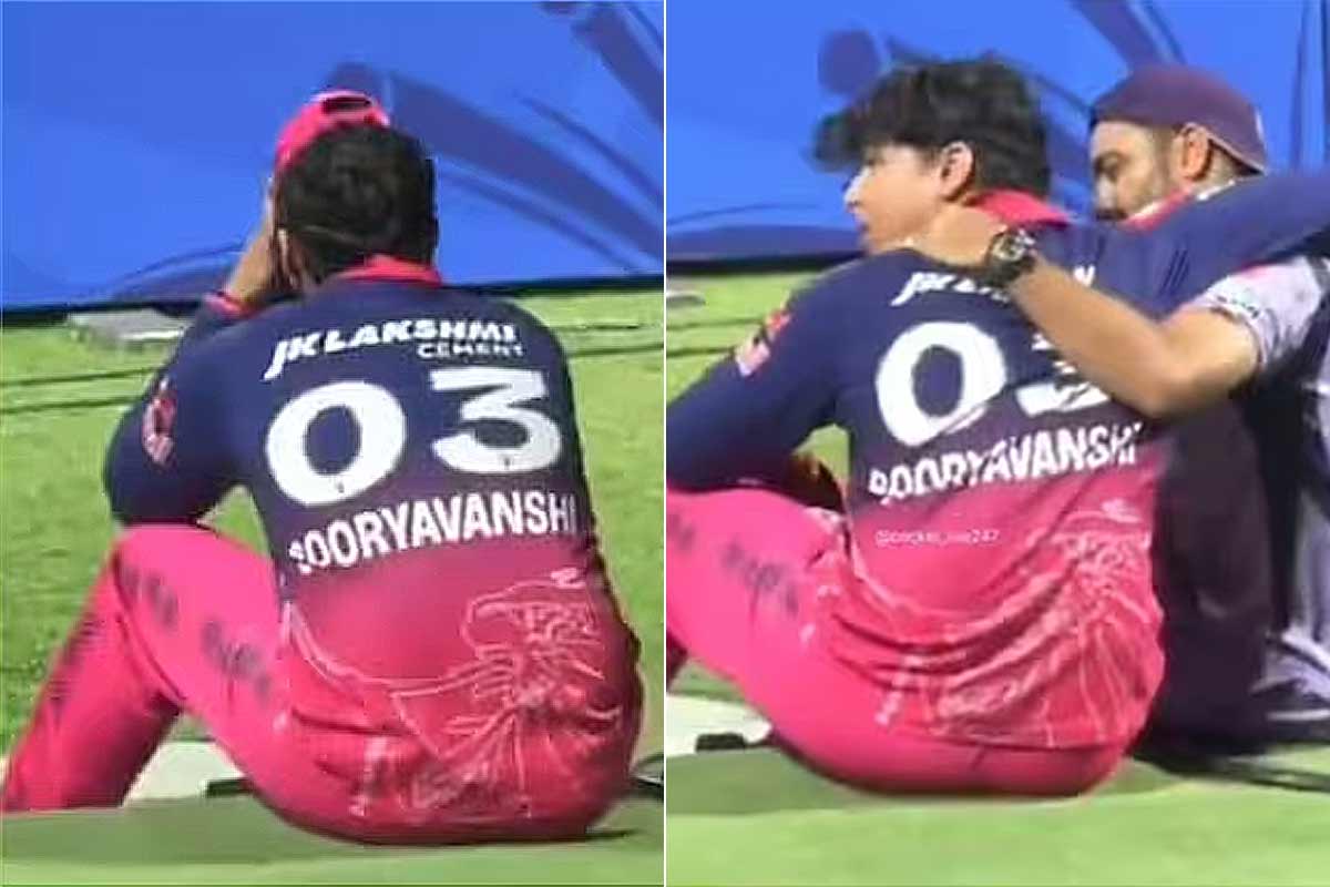 হারের যন্ত্রণা সামলাতে না পেরে কেঁদে ফেলল বৈভব, সান্ত্বনা দিতে এগিয়ে এলেন নাইট ক্রিকেটার