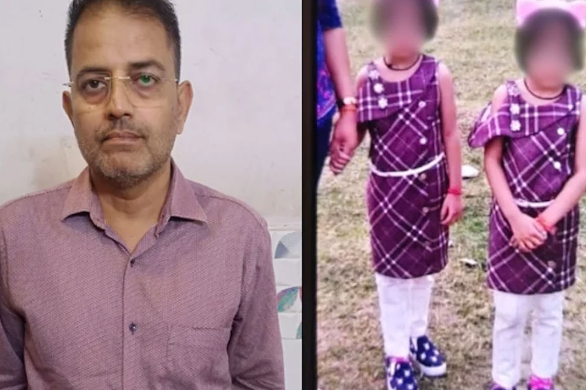 পরকীয়া করে স্ত্রী, ক্ষোভে ১১ বছরের যমজ মেয়েদের নলি কেটে খুন! পুলিশও ডাকলেন যুবক নিজেই 