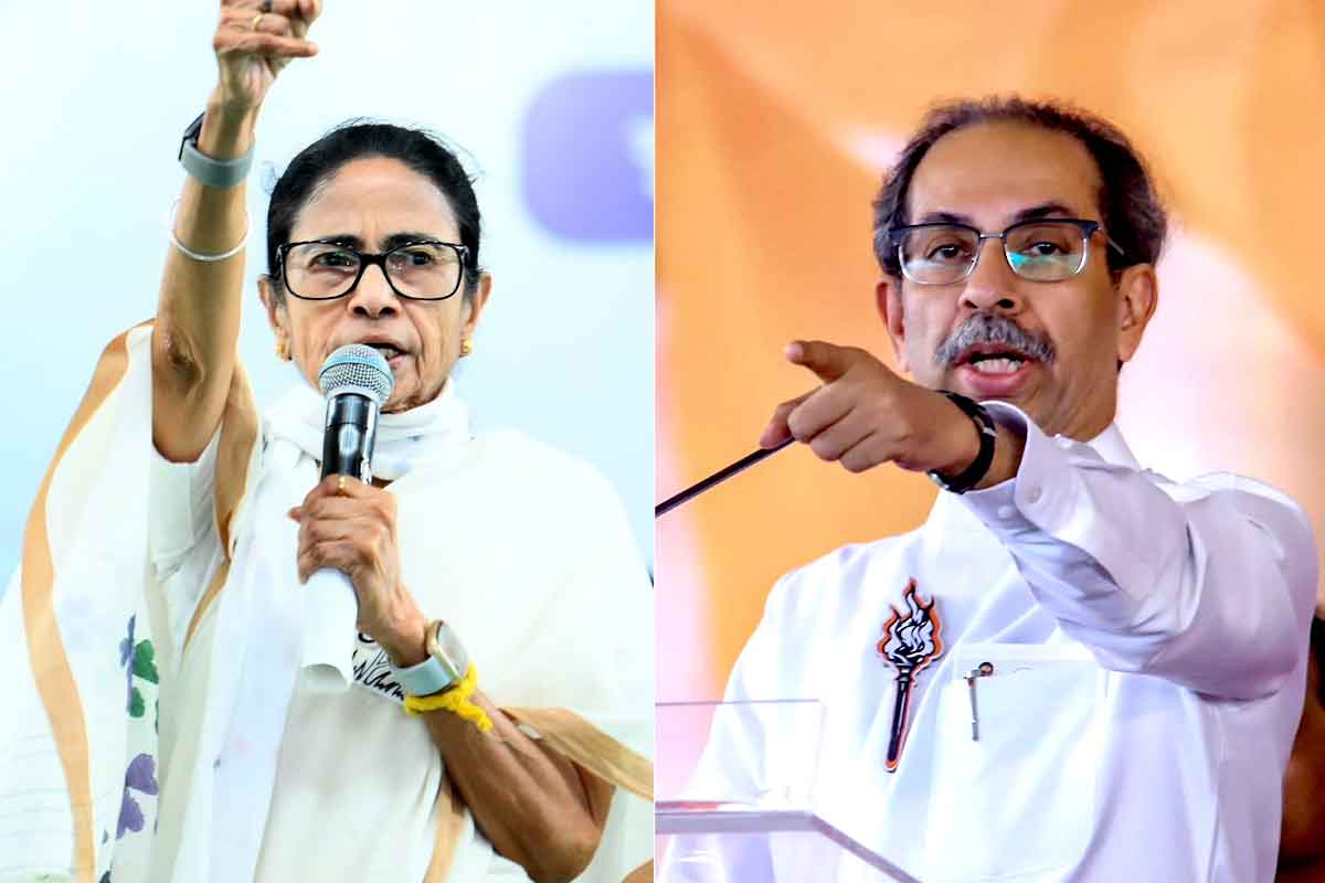 ‘বাঘিনীর মতো লড়ছে’, বাংলার লড়াইয়ে ‘দিদি’র পাশে উদ্ধব, তোপ বিজেপিকে