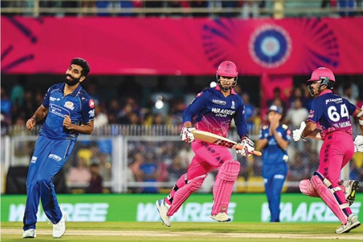 ‘বোলার নয়, নজর ছিল শুধু বলে’, বুমরাহকে জোড়া ছক্কা হাঁকিয়ে বলছে ‘অর্জুন’ বৈভব