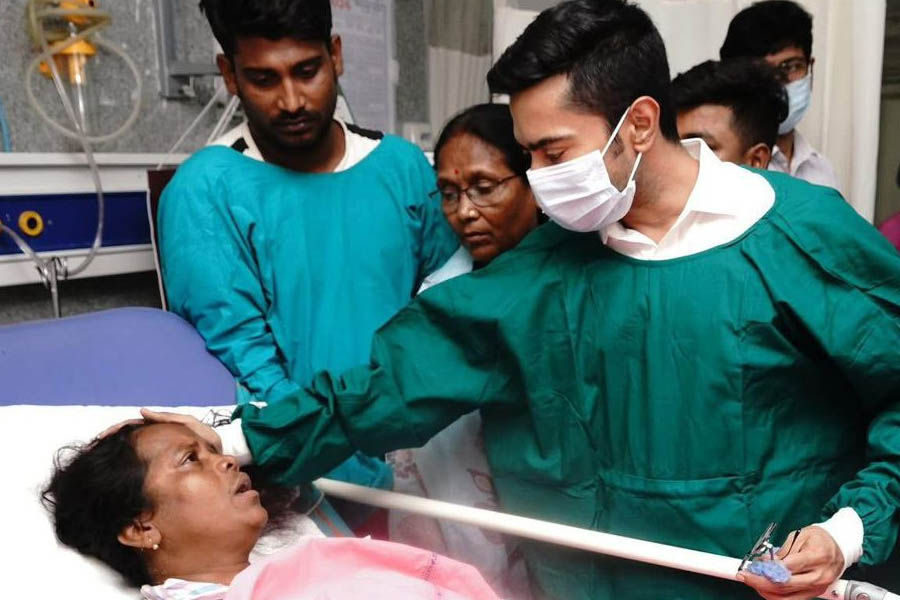 Mitali Bag was attacked in Arambagh during election campaign