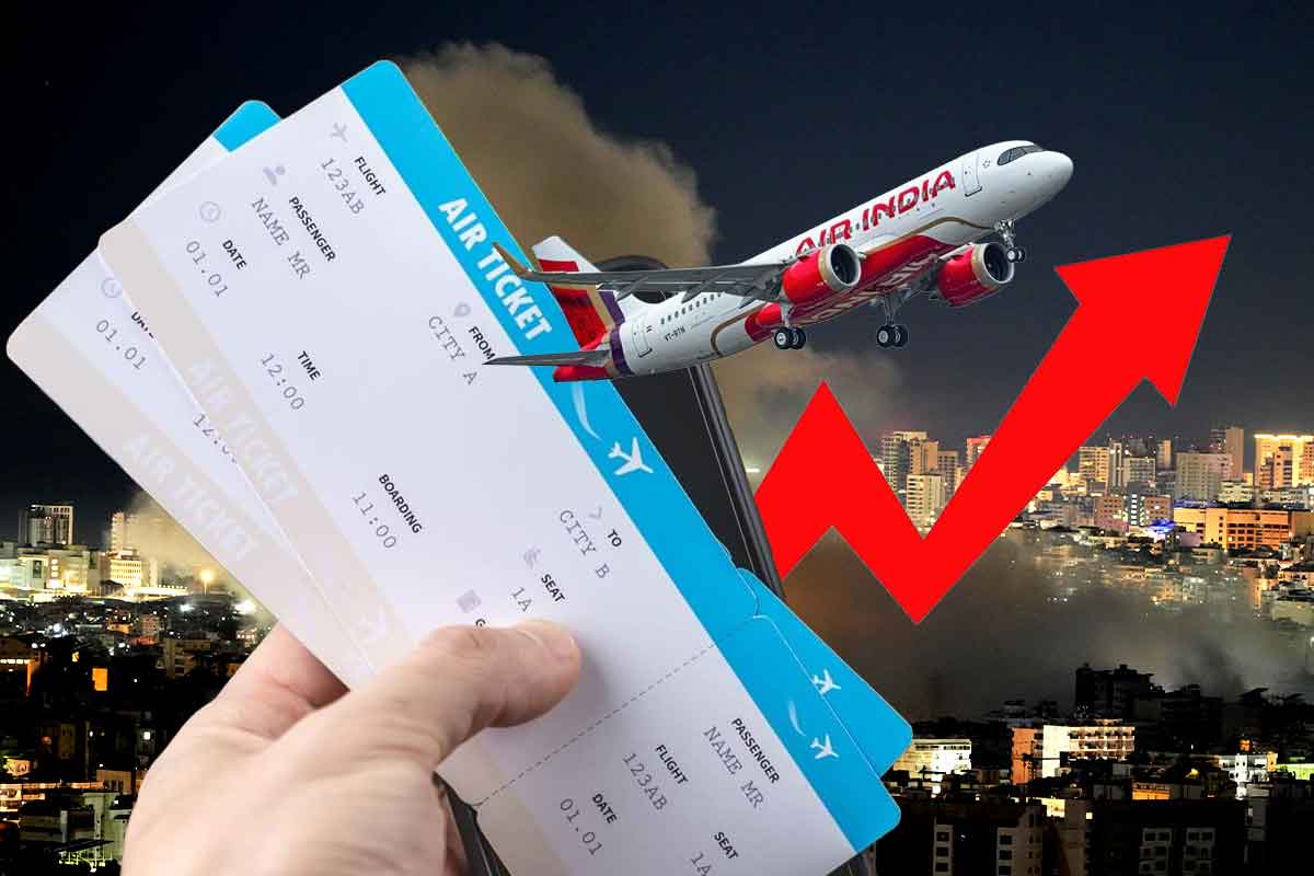 যুদ্ধের জের, এক ধাক্কায় অনেকটা ভাড়া বাড়াল এয়ার ইন্ডিয়া! বাড়তি কত টাকা দিতে হবে যাত্রীদের?