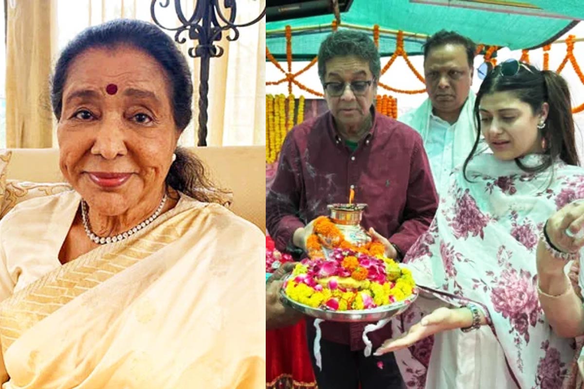 শেষ ইচ্ছেপূরণ, চোখের জলে বারাণসির ঘাটে আশা ভোঁসলের অস্থি বিসর্জন ছেলে-নাতনির
