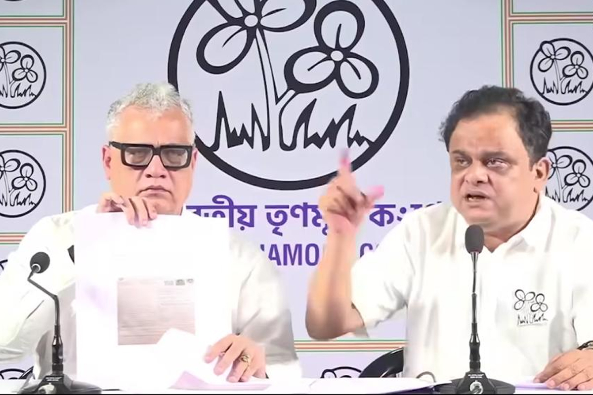 বিহারের ভোটার বাংলায়! তথ্য তুলে কমিশনকে আক্রমণ তৃণমূলের, নিশানায় বিজেপিও