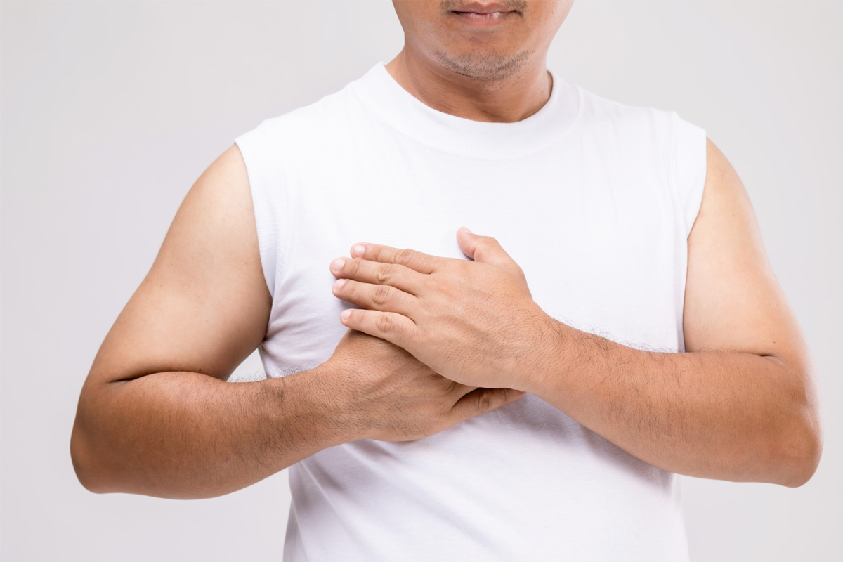 male breast cancer late diagnosis why men ignore symptoms