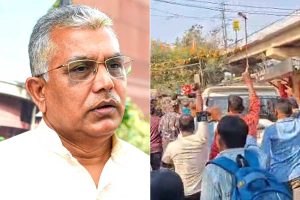 ফিরে পাওয়া গড়ে তাড়া খেলেন দিলীপ! গাড়ির পিছনে ছুটলেন উত্তেজিত জনতা