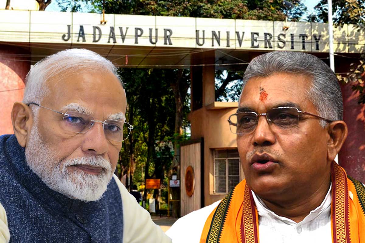 ‘যাদবপুর বিশ্ববিদ্যালয় অসভ্য বানানোর ফ্যাক্টরি’, মোদির সুরেই তোপ দিলীপের