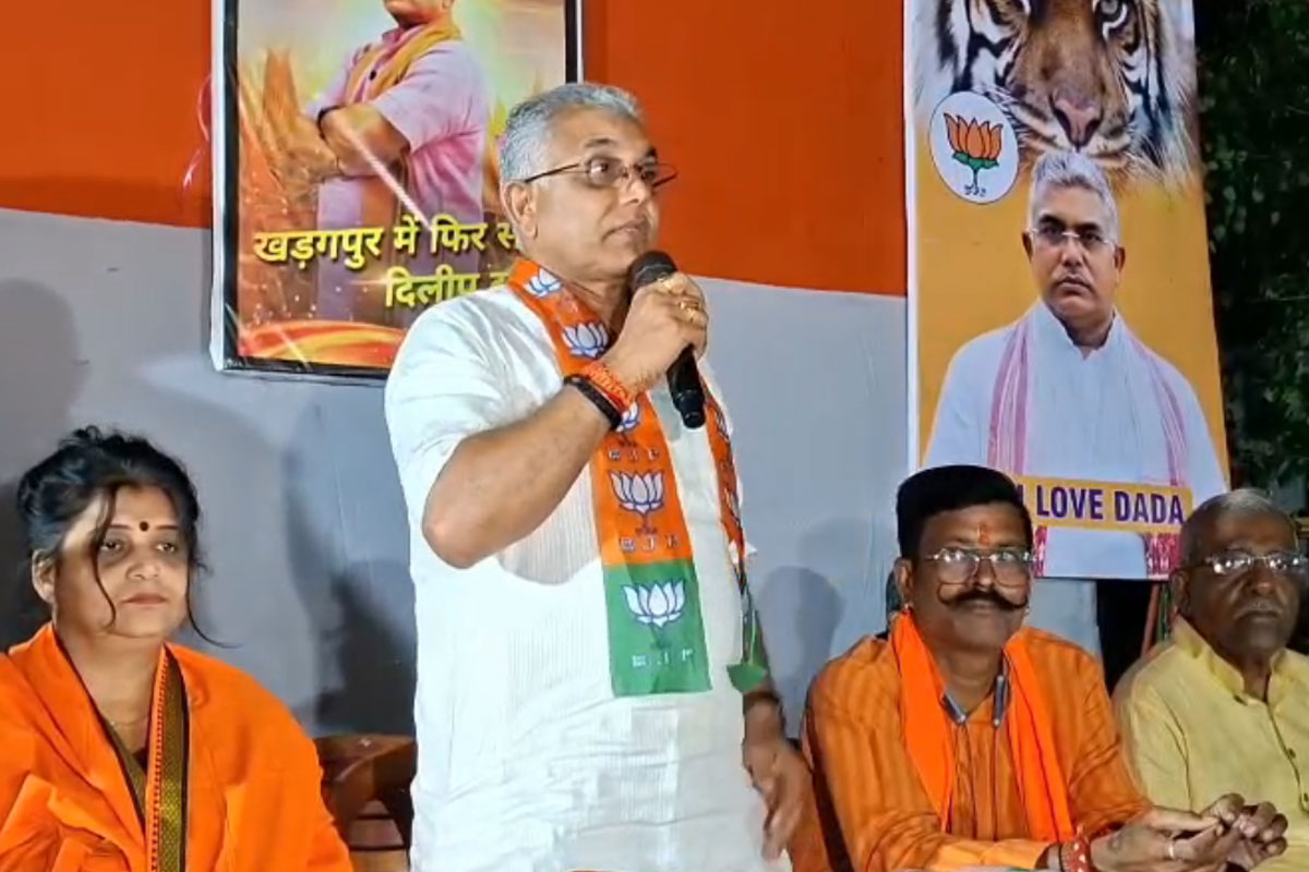 ফের বেলাগাম দিলীপ, সভায় নাম না করে সাংসদ জুন মালিয়াকে কটাক্ষ! কী বললেন?
