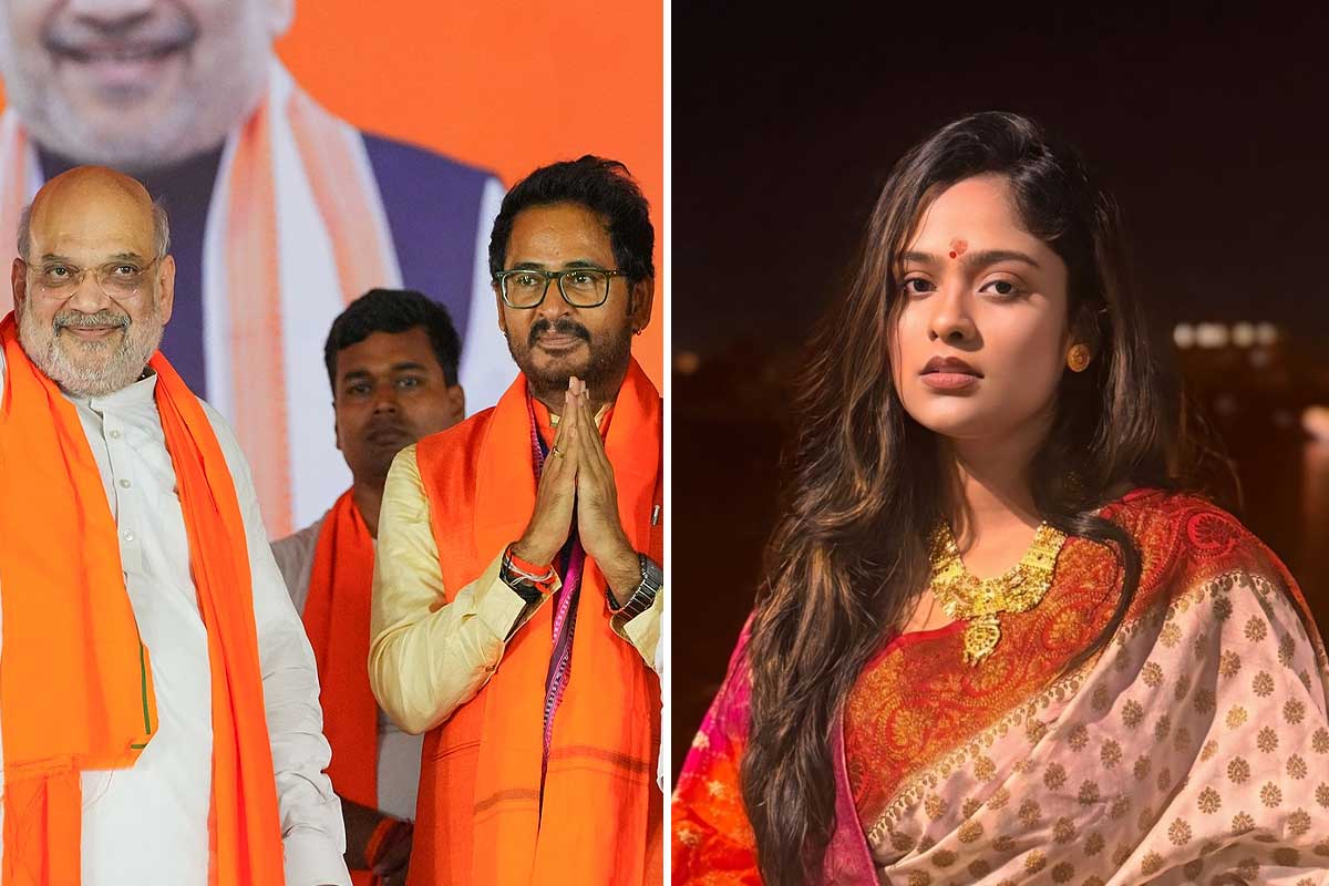 হিরণের হয়ে ভোটপ্রচার ‘দ্বিতীয় স্ত্রী’র! শাহী প্রচারে ‘জয় শ্রীরাম’ মন্ত্রে ‘মাচো স্বামী’র জয়কামনা ঋতিকার