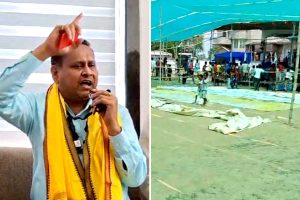 খাঁ খাঁ করছে মাঠ, বীরভূমে সভা না করেই ফিরলেন আম জনতার নেতা হুমায়ুন!