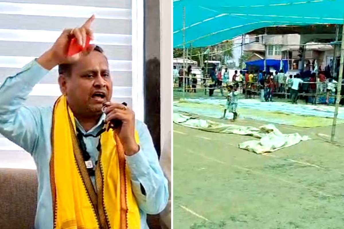 খাঁ খাঁ করছে মাঠ, বীরভূমে সভা না করেই ফিরলেন আম জনতার নেতা হুমায়ুন!