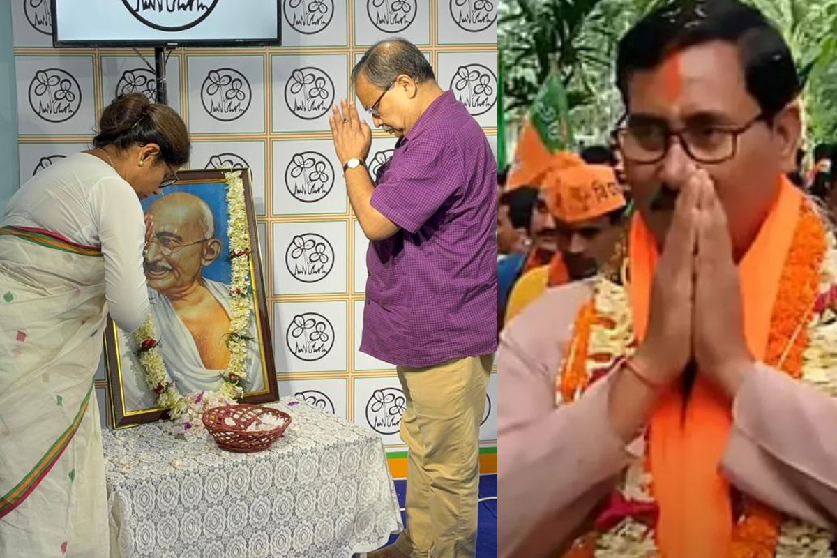 ‘বাংলা এই নির্লজ্জ অপমান সহ্য করবে না’, গান্ধীকে ‘দেশদ্রোহী’ মন্তব্যে বিজেপিকে একহাত নিল তৃণমূল