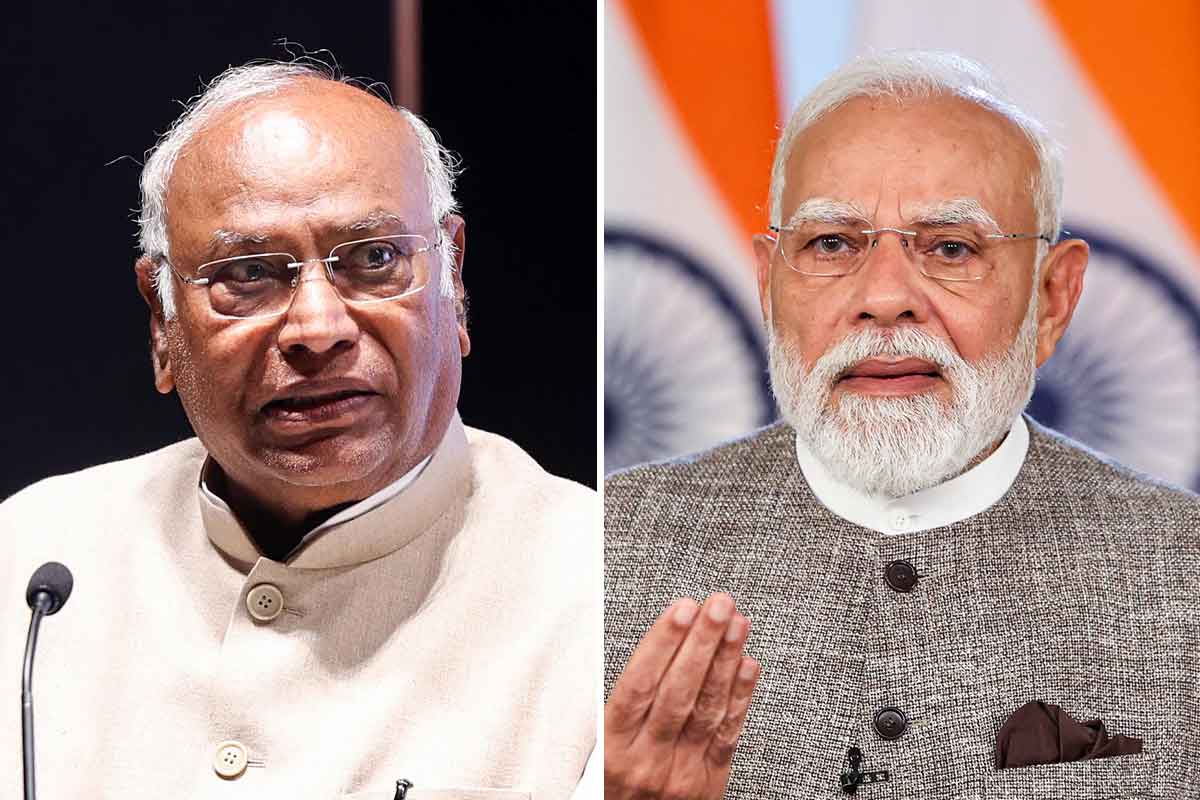 সরকারি মঞ্চে রাজনৈতিক ভাষণ, ৫৯ বার কংগ্রেসের নাম! মোদিকে কড়া জবাব খাড়গের