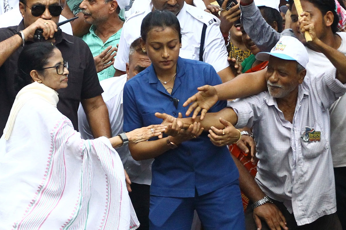 West Bengal Assembly Election: Mamata Banerjee rally in Bhawanipur
