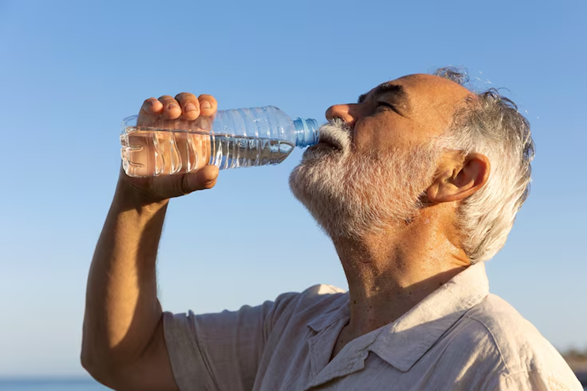 Safe walking tips for summer heatwave to avoid dehydration and dizziness