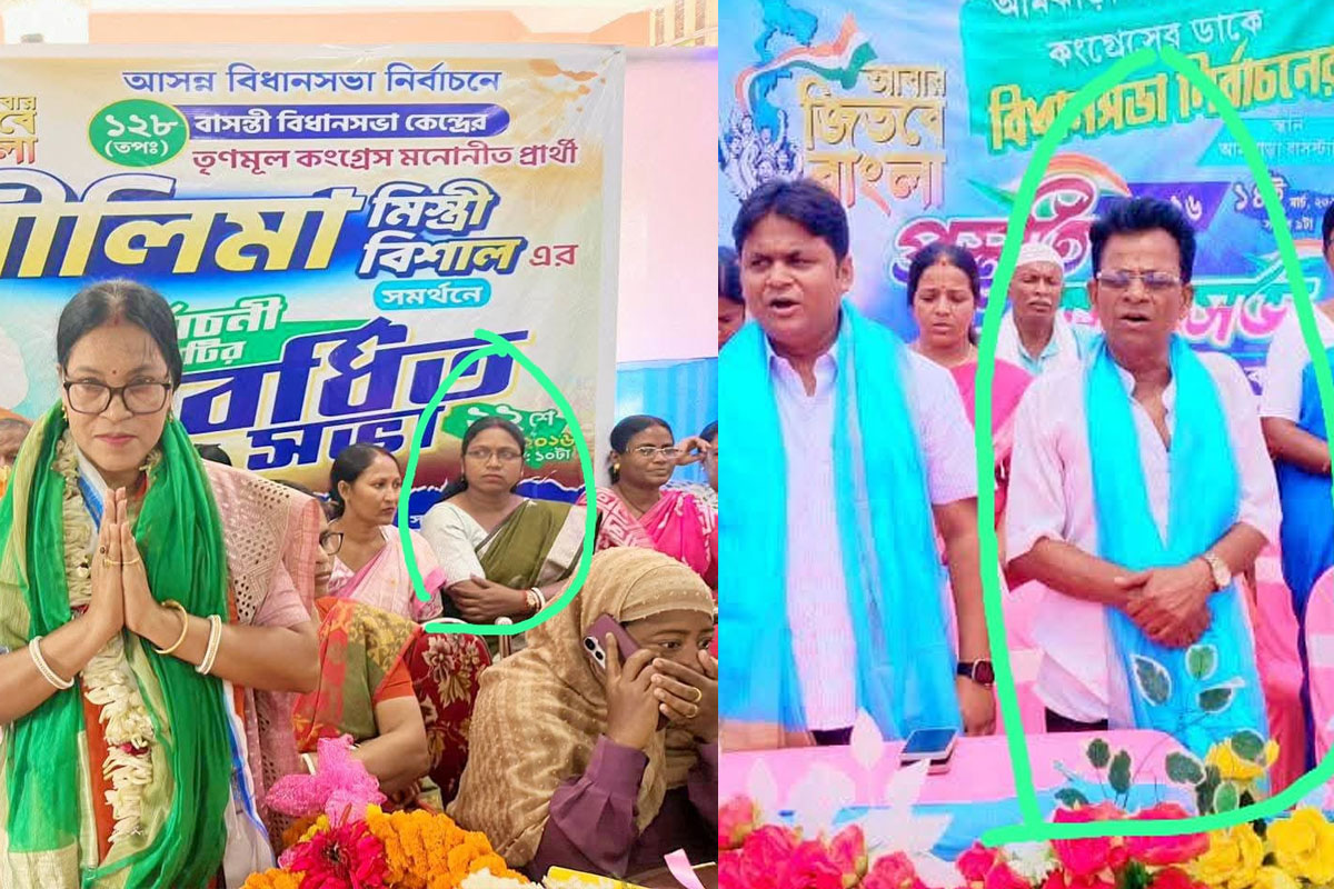 প্রতিদ্বন্দ্বী হয়েও তৃণমূলের প্রচারে দুই নির্দল প্রার্থী! রাজনৈতিক অভিসন্ধি নিয়ে প্রশ্ন বিরোধীদের