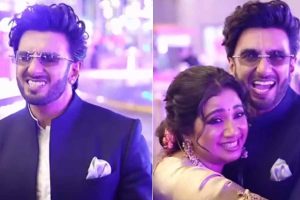 শ্রেয়াকে আগলে ‘লাট্টু’-র মিমিক্রি, ‘ধুরন্ধর’ রণবীরের ভাইরাল ভিডিও ঘিরে হাসির রোল