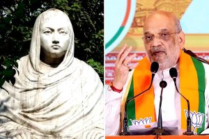 মোদির ‘রসমণি’র পর শাহর ‘রাসমতী’! বঙ্গে নারীসুরক্ষার প্রতিশ্রুতিতেও নামবিভ্রাট