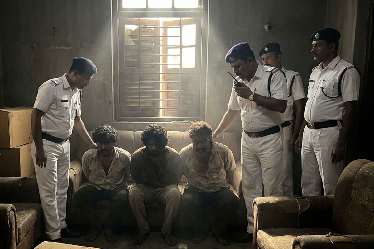 সল্টলেকের গেস্টহাউসে কাদের ঘাঁটি? তৃণমূলের অভিযোগের পেতেই পুলিশের ধরপাকড়, জালে ৩