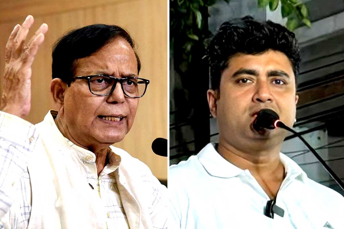 ‘তৃণমূলের টাকায় বেতন পান না’, কালীগঞ্জে পুলিশের সঙ্গে তুমুল তর্কাতর্কি সেলিম-শতরূপের