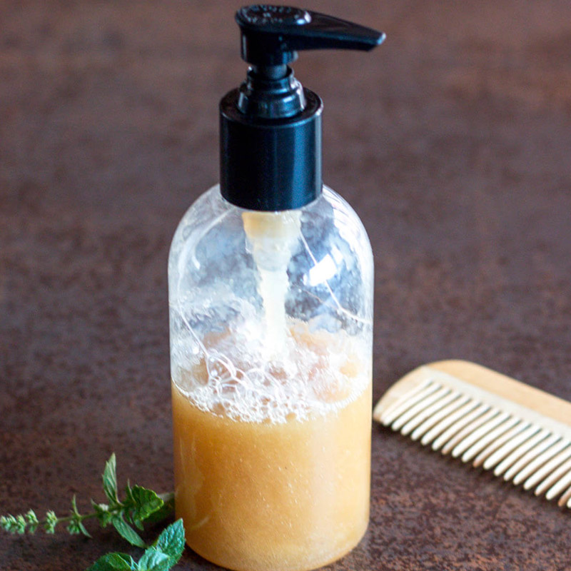 DIY Herbal Shampoo for Healthy and Shiny Hair