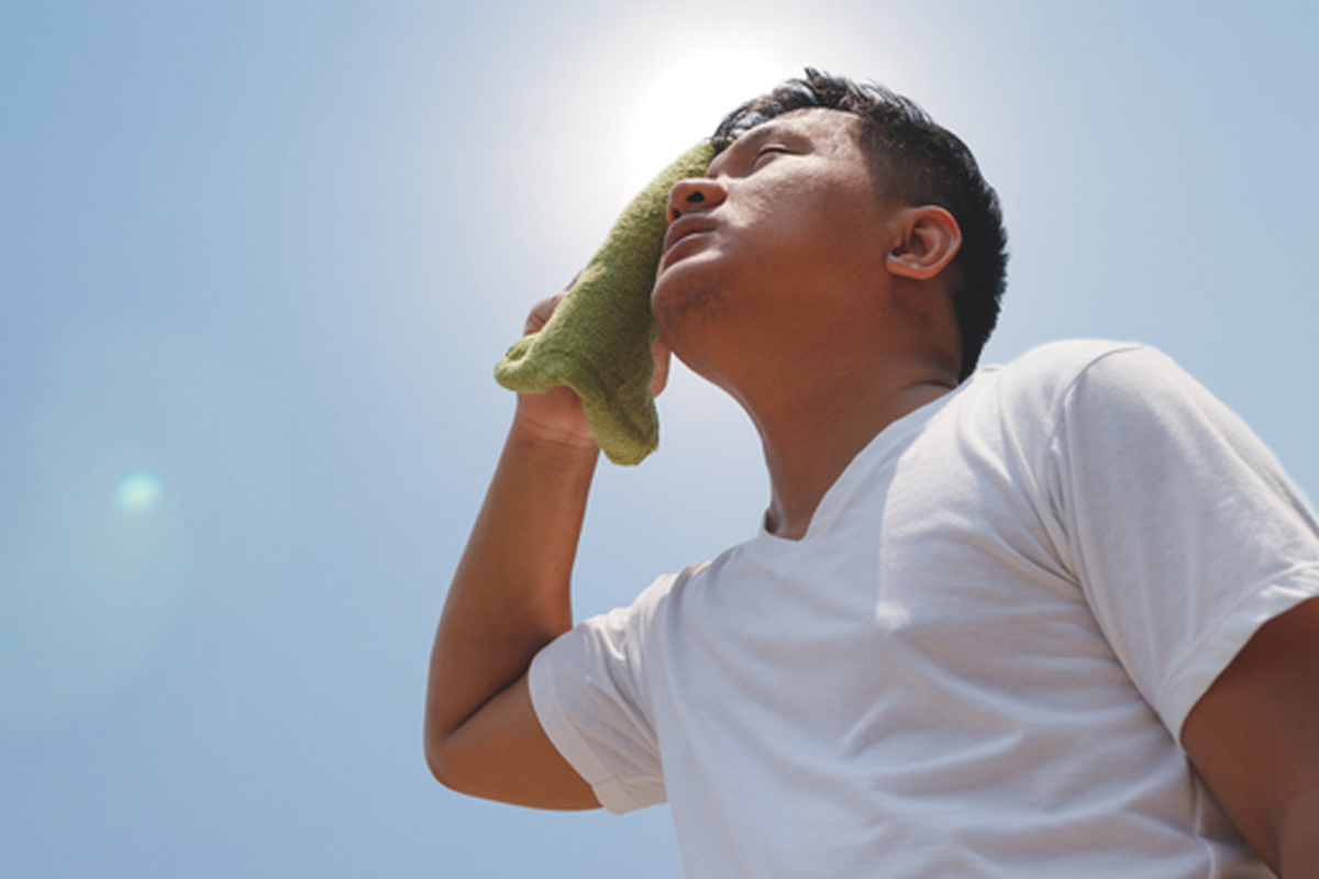 heatwave wearable tech health safety doctors explain