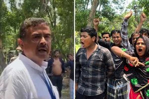 ‘চোর’ শুভেন্দু, ভোটে বিক্ষোভমুখর ভীমকাঁটা