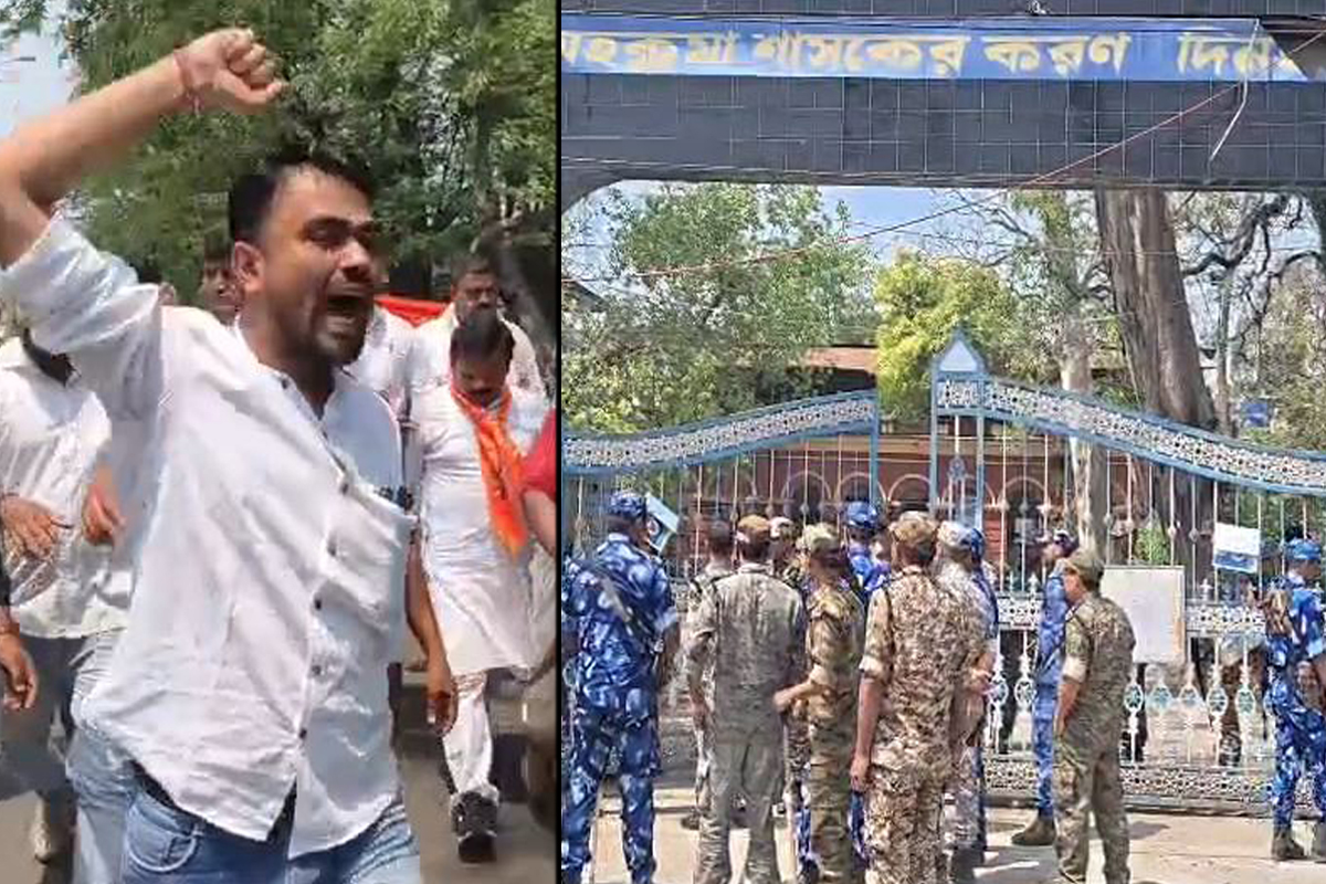 ‘জয় বাংলা’র পালটা ‘জয় শ্রীরাম’! মনোনয়নপত্র দাখিলকে কেন্দ্র করে দিকে দিকে উত্তেজনা