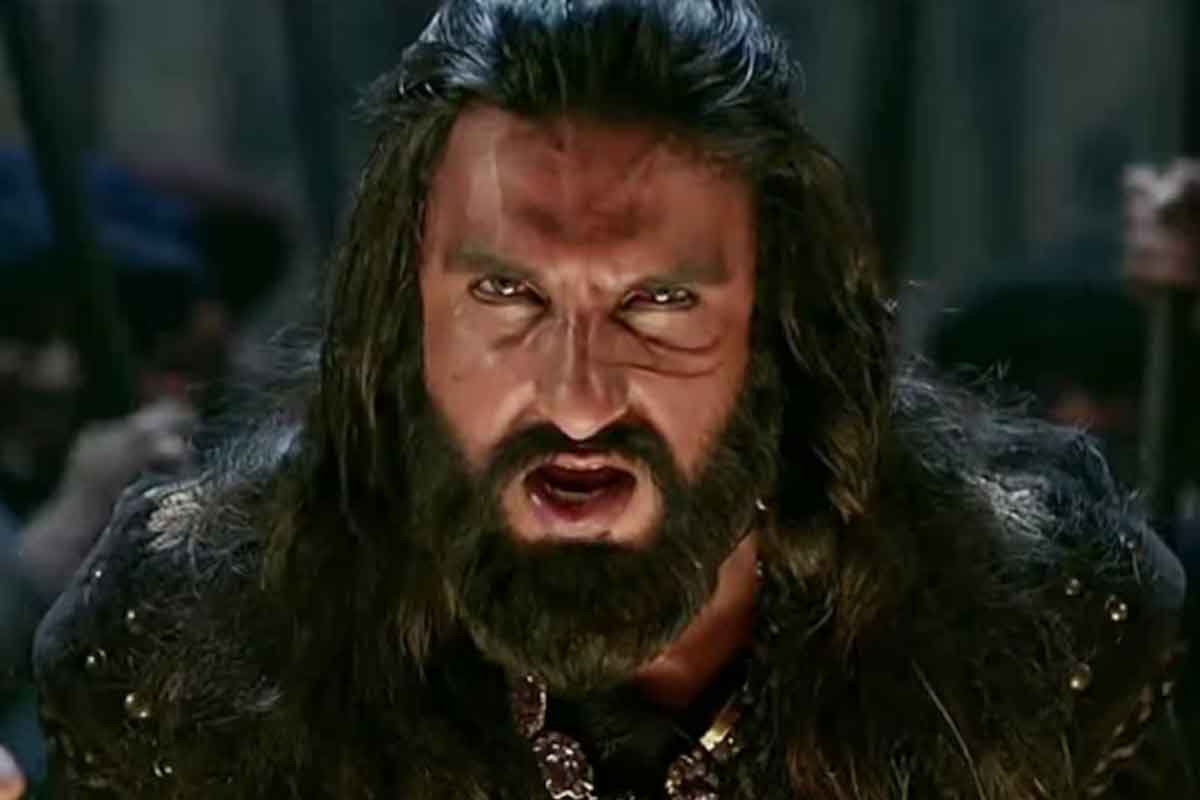 Ranveer Singh as Khilji in Padmaavat remains one of his most intense performances
