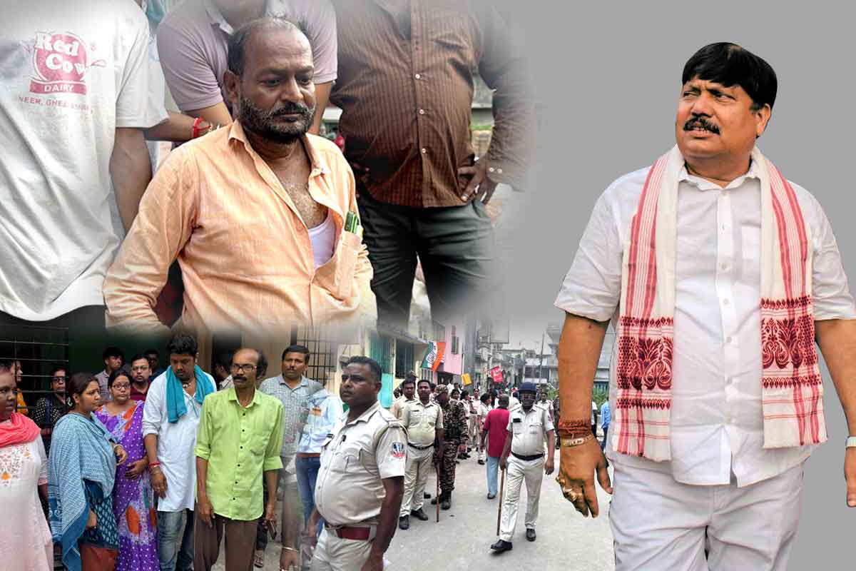 নোয়াপাড়ায় অর্জুন সিংয়ের সামনেই ‘মার’ তৃণমূল কাউন্সিলরকে!