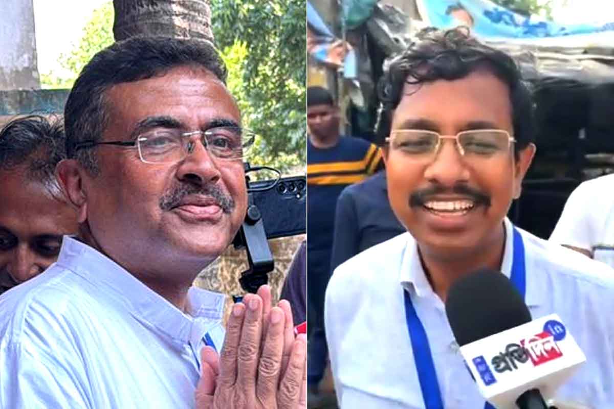 রক্ত নয়, শান্তি চাই, নন্দীগ্রামে একসুর শুভেন্দু-পবিত্রর