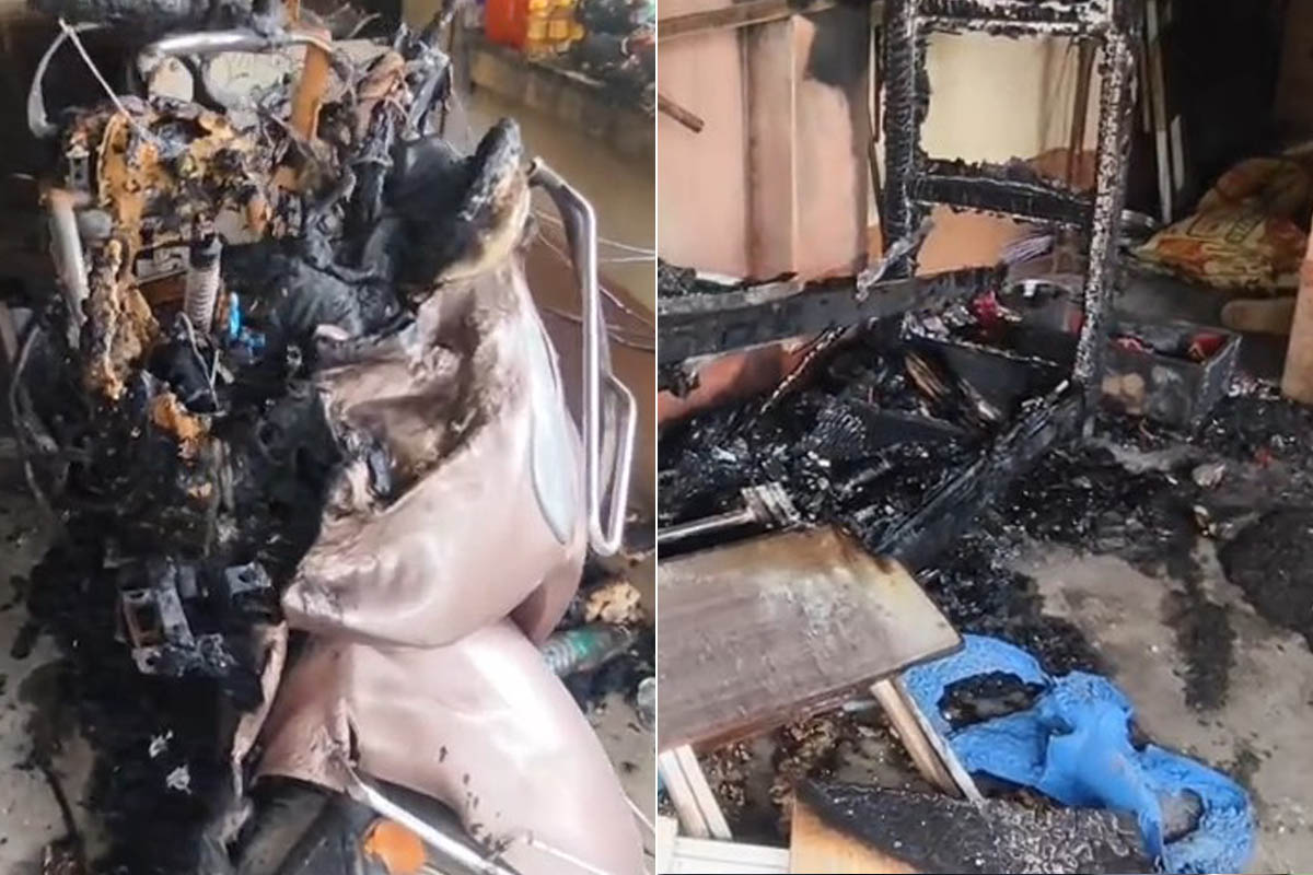 গেরুয়া আবির মেখে প্রাক্তন শ্বশুরের ভিটেয় আগুন! ‘হঠাৎ বিজেপি’ জামাইয়ের কীর্তিতে হতবাক জামুরিয়া
