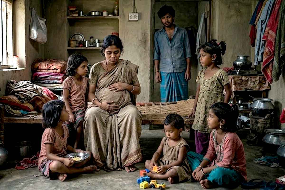 ‘ছেলে চাই’, ২২ বছর বয়সেই ষষ্ঠ সন্তানের জন্ম দিতে চলেছেন তরুণী, ভিডিও ভাইরাল